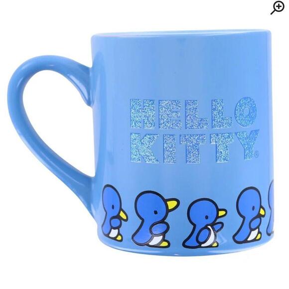 Hello Kitty Blue Ceramic Glitter Mug - Picture 3 of 3